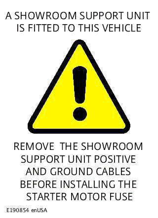 Showroom Support Unit Connection Procedure